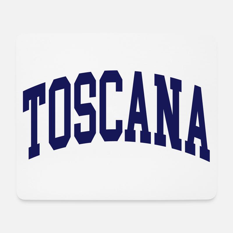Toskana - Mousepad (Querformat) - Weiß