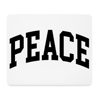 Peace - Mouse Pad (horizontal) - white - Front
