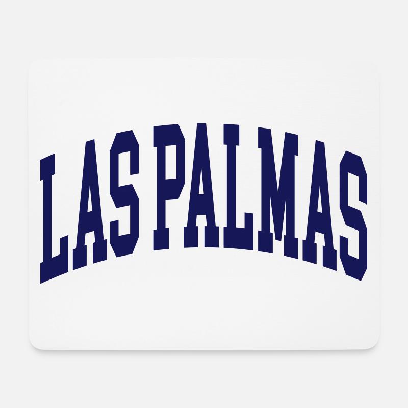 Las Palmas - Mousepad (Querformat) - Weiß