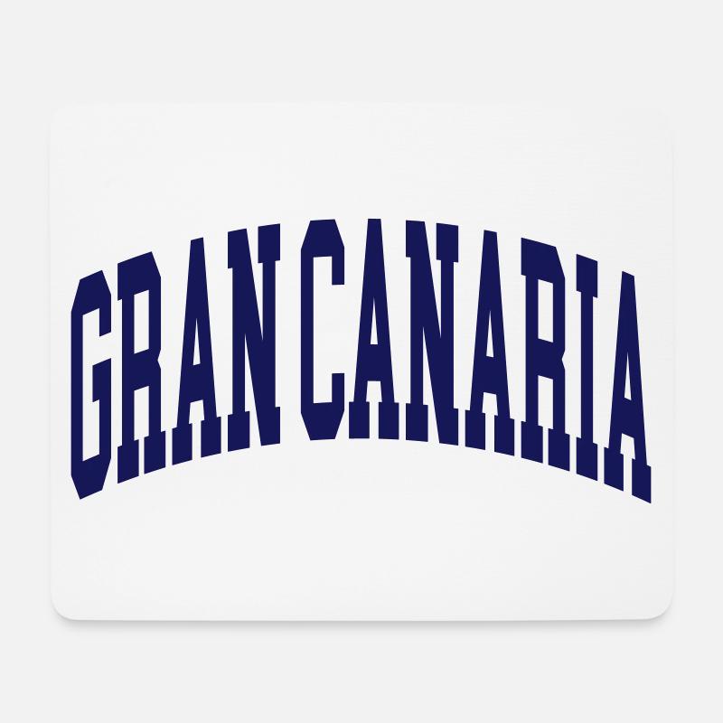 Gran Canaria - Mouse Pad (horizontal) - white