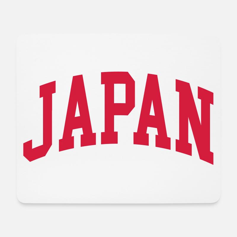 Japan - Mousepad (Querformat) - Weiß