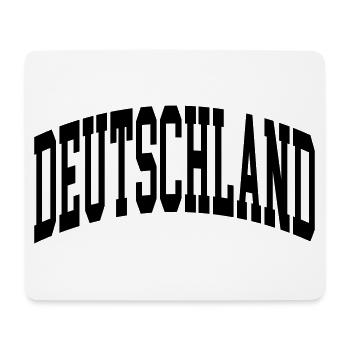 Deutschland - Mousepad (Querformat) - Weiß - Vorne