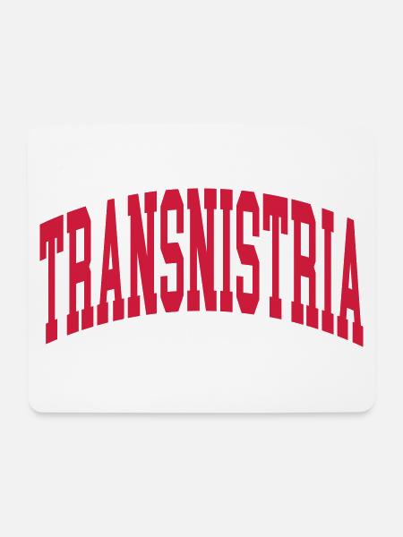 Transnistrien - Mousepad (Querformat) - Weiß
