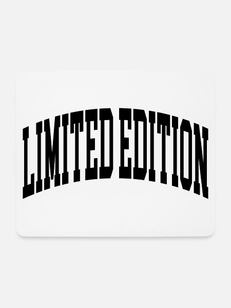 Limited Edition - Mousepad (Querformat) - Weiß