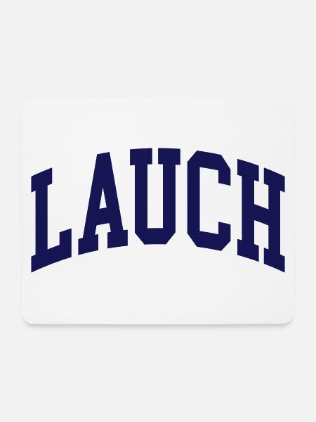 Lauch - Mousepad (Querformat) - Weiß