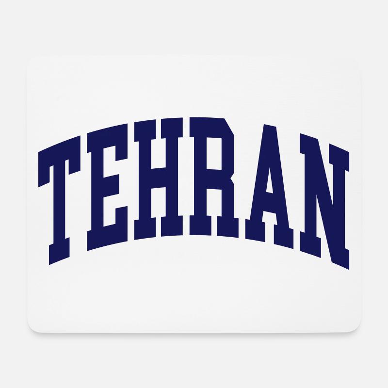 Tehran - Mouse Pad (horizontal) - white