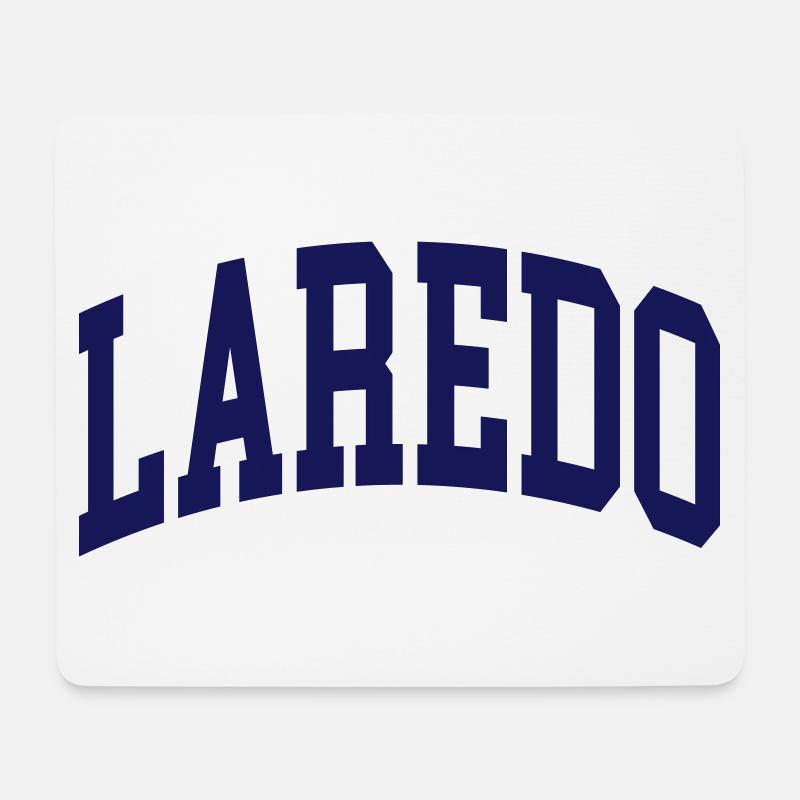 Laredo - Mousepad (Querformat) - Weiß