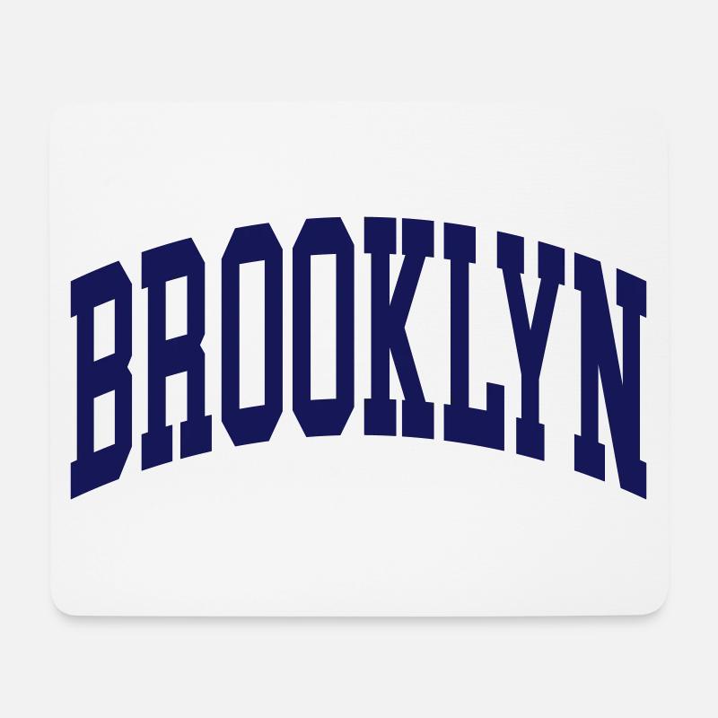 Brooklyn - Mouse Pad (horizontal) - white