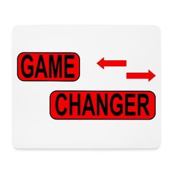 Changement / Déclaration - Tapis de souris (format paysage) - blanc - Devant