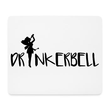 Drinkerbell - Mouse Pad (horizontal) - white - Front