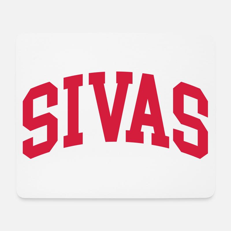 Sivas - Mousepad (Querformat) - Weiß