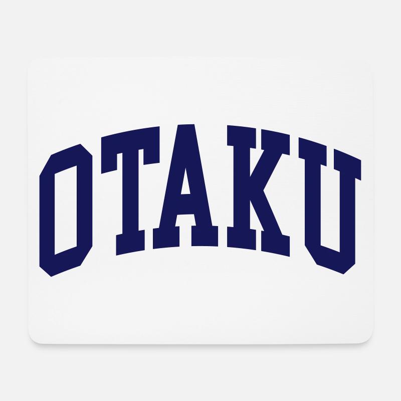 Otaku - Mousepad (Querformat) - Weiß