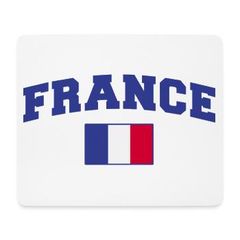 Frankreich Flagge Fahne - Mousepad (Querformat) - Weiß - Vorne