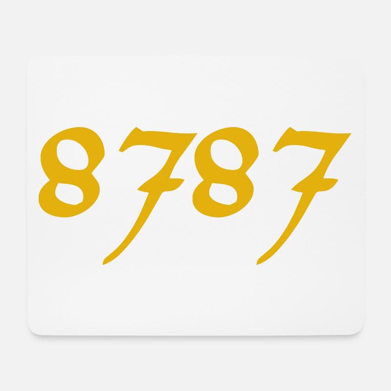 Gruß von den Plejaden - 8787 - 2.0 - Mousepad (Querformat) - Weiß
