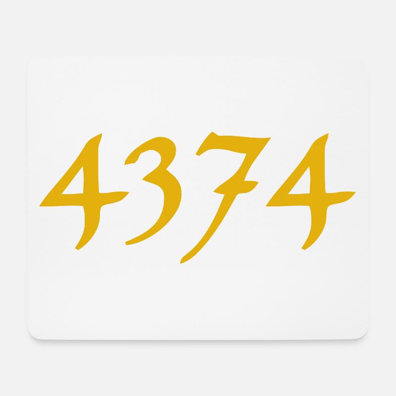 Gruß von den Plejaden - 4374 - 2.0 - Mousepad (Querformat) - Weiß