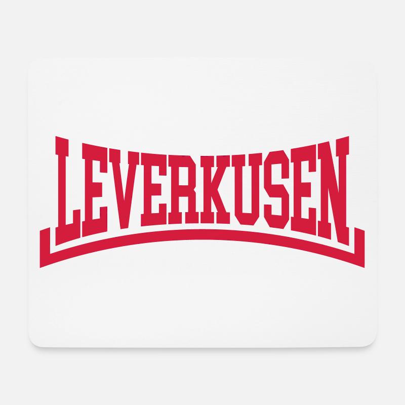 Leverkusen - Mousepad (Querformat) - Weiß