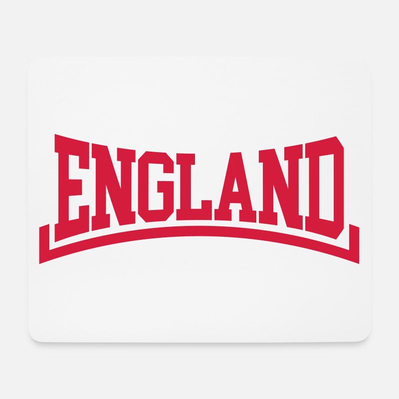 England - Mouse Pad (horizontal) - white