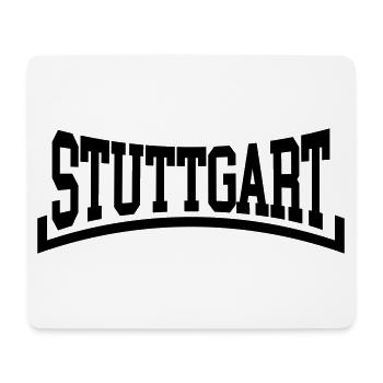 Stuttgart - Mousepad (Querformat) - Weiß - Vorne