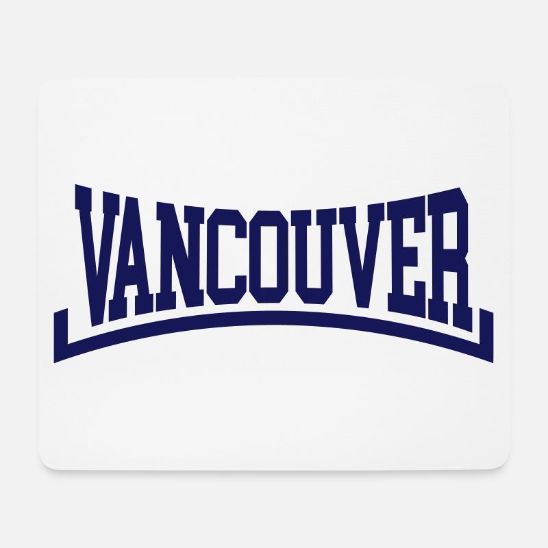 Vancouver - Mousepad (Querformat) - Weiß