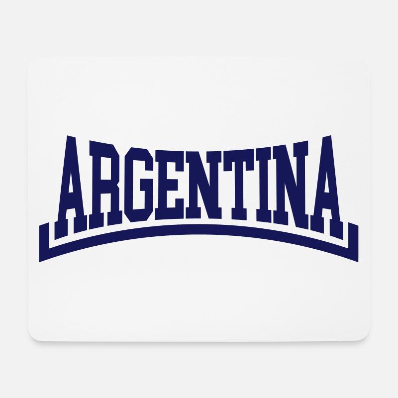 Argentinien - Mousepad (Querformat) - Weiß