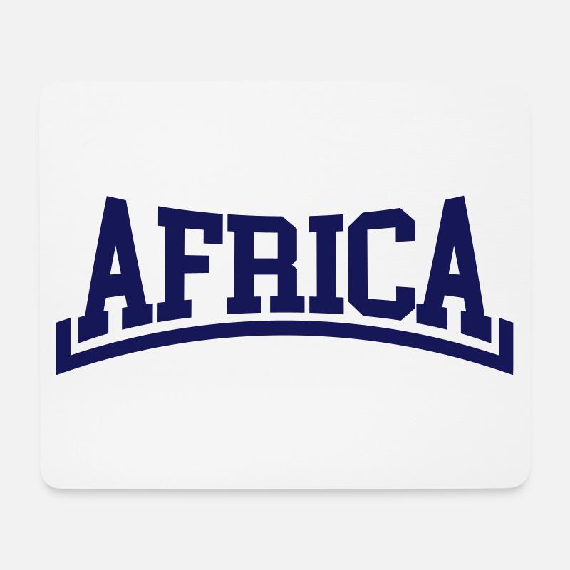 Africa - Mousepad (Querformat) - Weiß