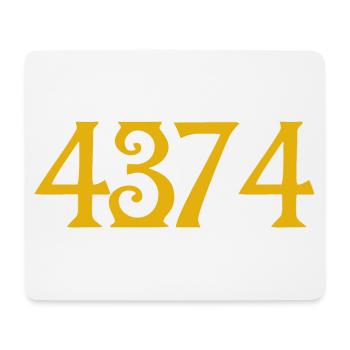 Greetings from the Pleiades - 4374 - Mouse Pad (horizontal) - white - Front