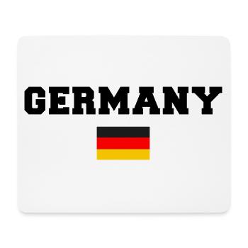 Allemagne Deutchland - Tapis de souris (format paysage) - blanc - Devant