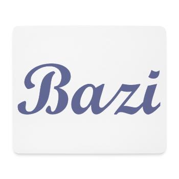 Bazi - Tapis de souris (format paysage) - blanc - Devant