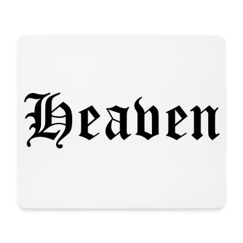 Heaven - Mousepad (Querformat) - Weiß - Vorne