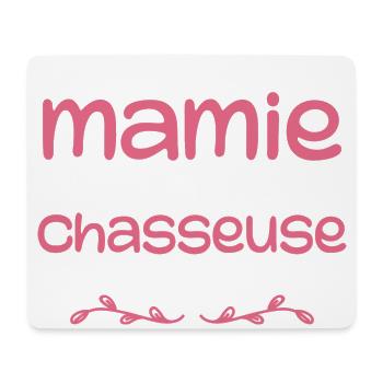 Two Titles Granny Hunter | Grandma | Hunting - Mouse Pad (horizontal) - white - Front