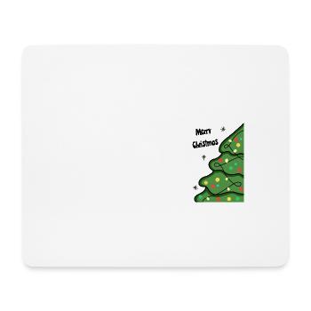 Merry Christmas - Mousepad (Querformat) - Weiß - Vorne