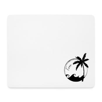 Gratuit pour toujours - Tapis de souris (format paysage) - blanc - Devant