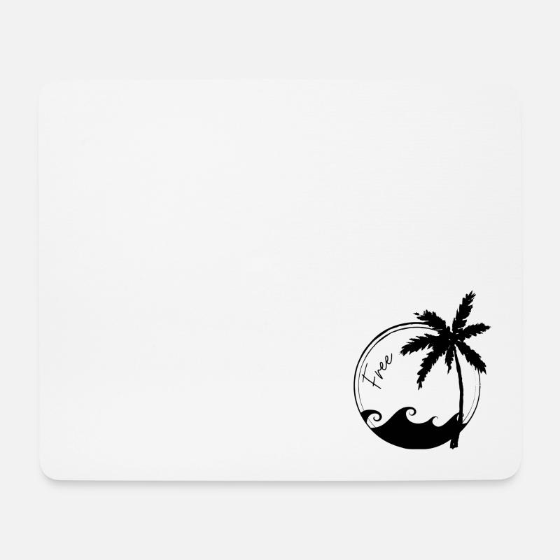 Forever Free - Mousepad (Querformat) - Weiß