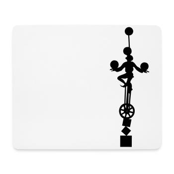 Circus 0 - Tapis de souris (format paysage) - blanc - Devant