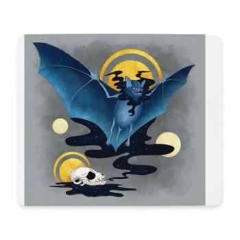 Blue Ink Spirits Posters - Bat - Tapis de souris (format paysage) - blanc - Devant