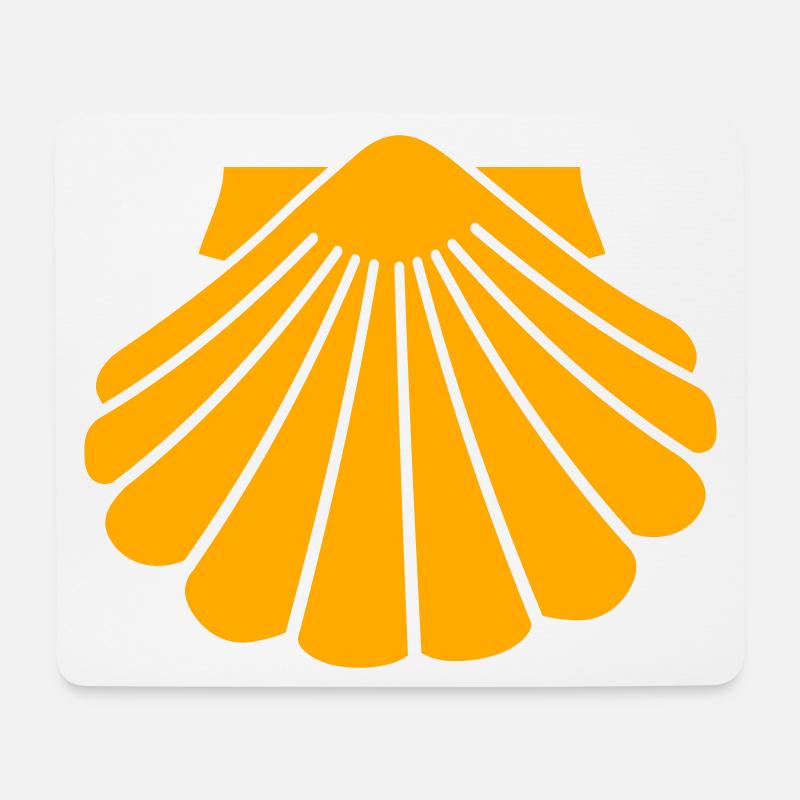 The scallop - Mouse Pad (horizontal) - white