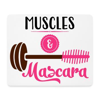 fitness - Mouse Pad (horizontal) - white - Front