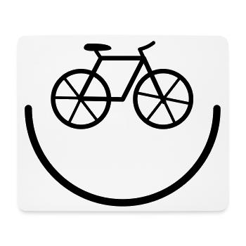 bicycle - Mouse Pad (horizontal) - white - Front