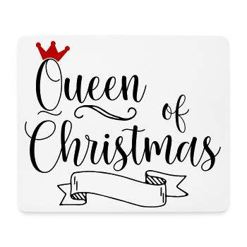 Queen of Christmas - Mouse Pad (horizontal) - white - Front