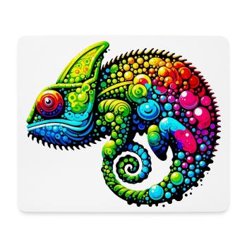 Chameleon - Mouse Pad (horizontal) - white - Front