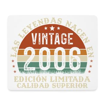 Original 2006 Vintage Retro Geburtstagsgeschenk - Mousepad (Querformat) - Weiß - Vorne