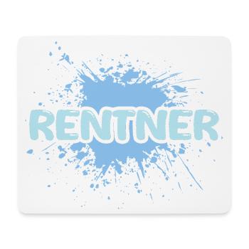 Job Pensioner - Mouse Pad (horizontal) - white - Front