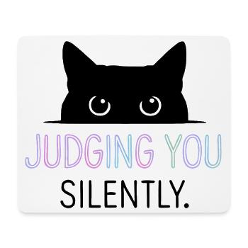 Katze Humor Katzen Geschenkidee Lustig Haustiere - Mousepad (Querformat) - Weiß - Vorne
