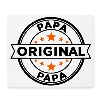 Sternenring Muster Papa - Mousepad (Querformat) - Weiß - Vorne