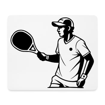 padel - Mouse Pad (horizontal) - white - Front