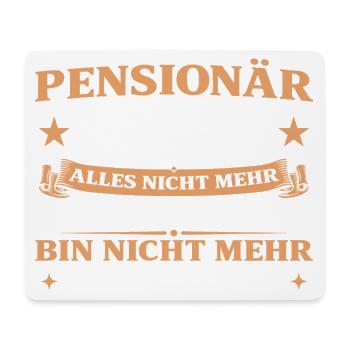 Pensionär 2027 Abschiedsgeschenk Beamter - Mousepad (Querformat) - Weiß - Vorne