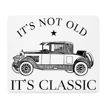 Die Ersten Limousinen Oldtimer Sammlung Nr. 4 - Mousepad (Querformat) - Weiß - Vorne