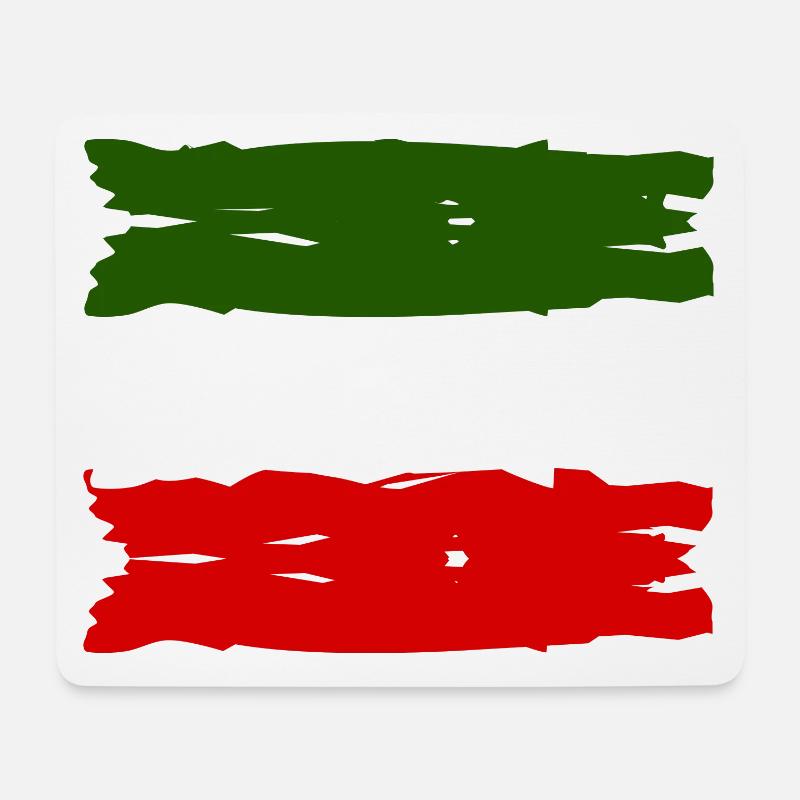 Die Italiener - Mousepad (Querformat) - Weiß