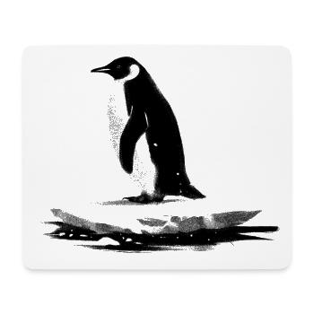 Majestic Penguin - Mouse Pad (horizontal) - white - Front