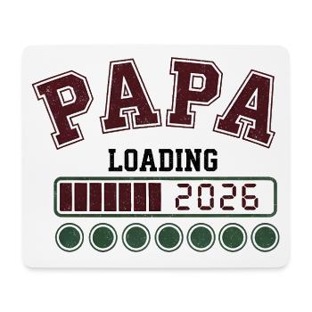 Papa 2026 Loading - Mouse Pad (horizontal) - white - Front